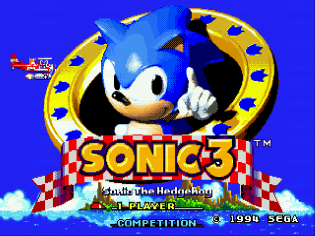 Play <b>Sonic 3 Complete</b> Online